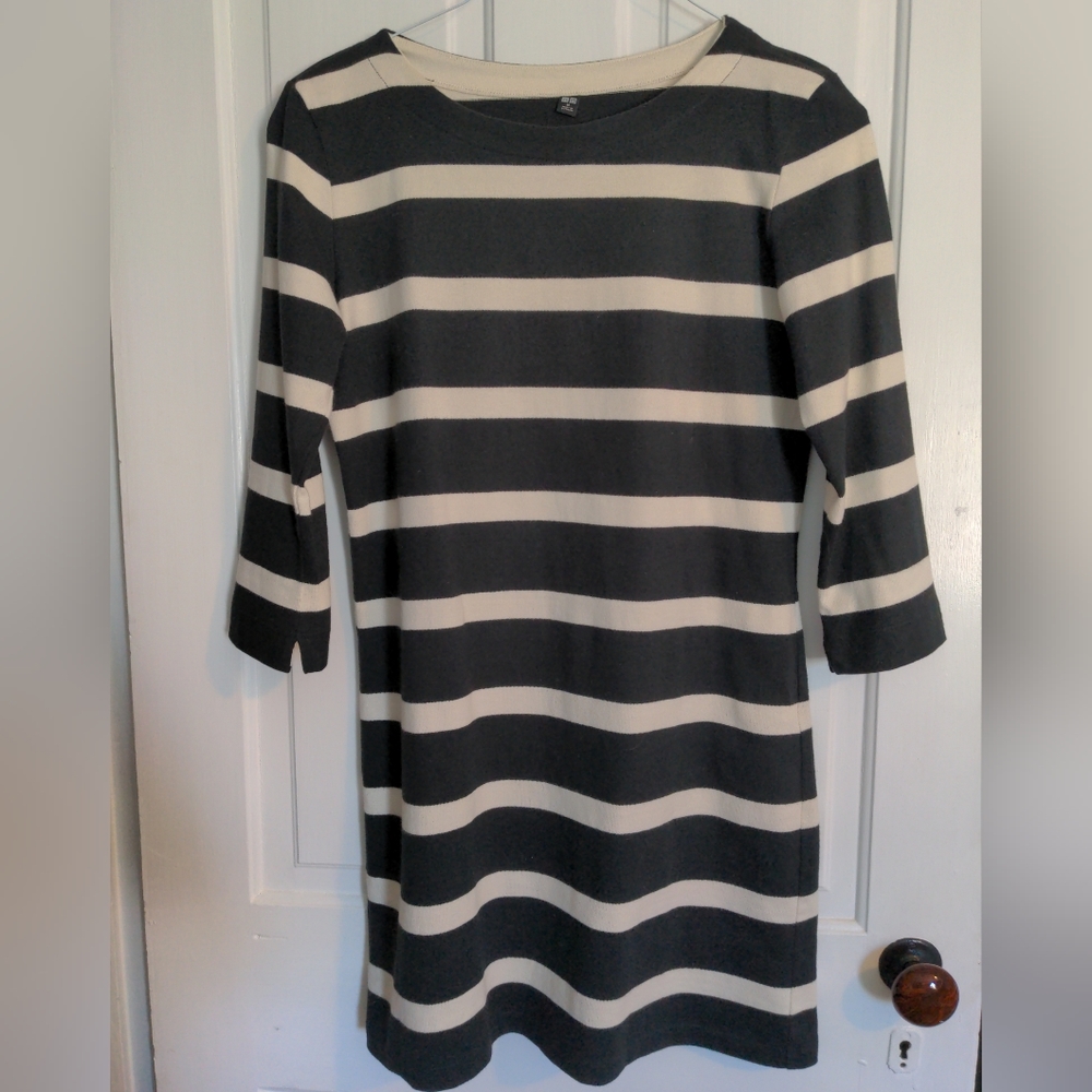 Uniqlo Women's Dress Size Medium 100% Cotton